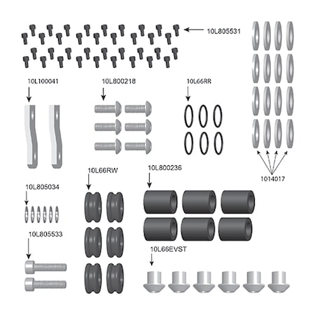 Marco Service Kit for Blastmaster 153 Remote Control Valve 10L66EVDR